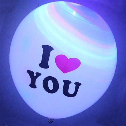 LED Balloner - "I love you" 